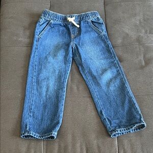 Cat & Jack Elastic Waist Blue Jeans for Kids